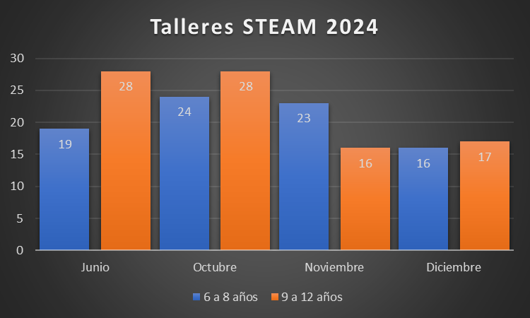 Talleres STEAM 2024: Informe de resultados